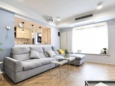 三水萧林二居85平现代风格装修案例