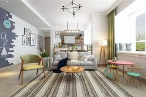 【达州九上装饰】香榭国际110㎡现代简约装修案例