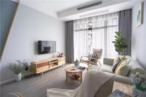 【达州巨头装饰】中迪红星广场93㎡北欧风格装修案例