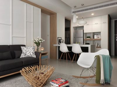 三星凤凰府125平北欧风格装修案例