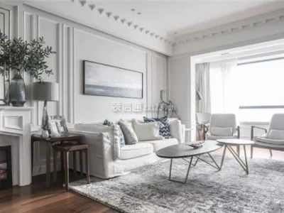 船山区金色海岸117平米三居风格