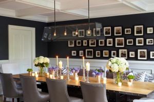 【龙发装饰】家庭时尚餐厅设计参考案例 这么做再也没人敢说土了