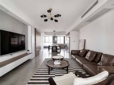 兰石·豪布斯卡146平米简约风格装修效果图