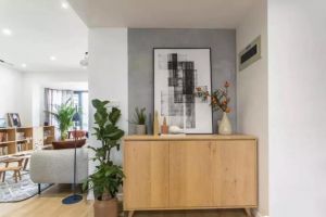 【达州华浔品味装饰】仁和春天79平三房改两房的北欧风小户型装修案例