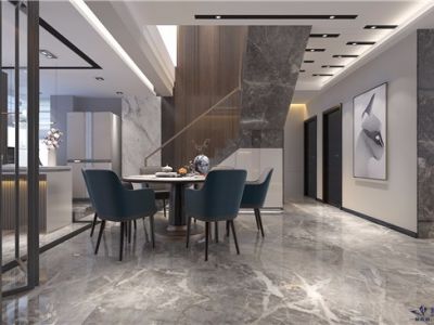 天逸华庭260平现代风格装修案例