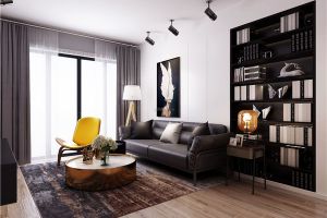 【哈尔滨城市人家装饰】哈尔滨中海寰宇天下现代风格120平米装修效果图案例