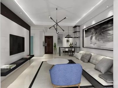 【大同星艺装饰】樊庄家园120平米现代简约风格装修案例