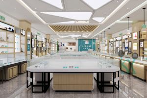 【昆明凌视讯】你知道不知道昆明眼镜店的装饰核心是什么——眼镜展柜