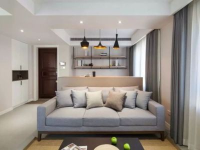 【大同满堂红装饰】同煤新苑120平米三室两厅现代简约装修