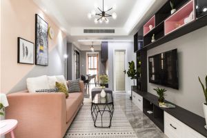 【赣州新房装修】毅德融城107平现代风格装修案例解析 给你清新自然时尚的感觉