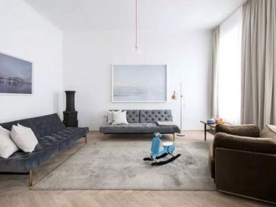 豪庭佳苑87平米现代二居室装修效果图