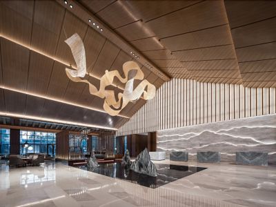 酒店空间5000平米混搭风格装修案例