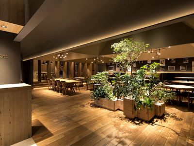 意式中餐厅110平米装修案例