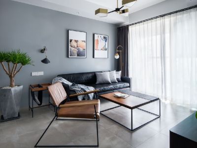 德商御璟天骄简约风格三居室89平装修案例