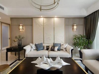 曦和·中央公园142平典雅新中式装修案例