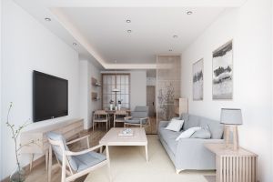 【赣州美家帮装饰】八零公社100平日式风格装修案例 既简约耐用又明亮素雅