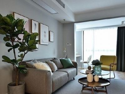 宏一加州小镇77平米两居室装修案例