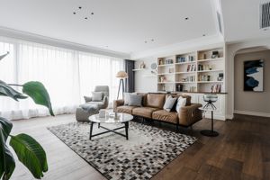 【赣州美家帮装饰】恒大名都107平米美式风格三居室装修案例