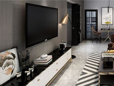 龙湖唐one二居98平现代风格