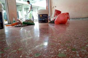 水磨石地板怎么清洁