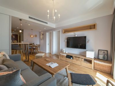 中产花香四季88平米日式风格装修案例