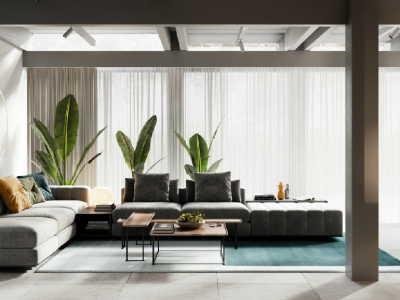 保利天和现代风格151平米装修案例