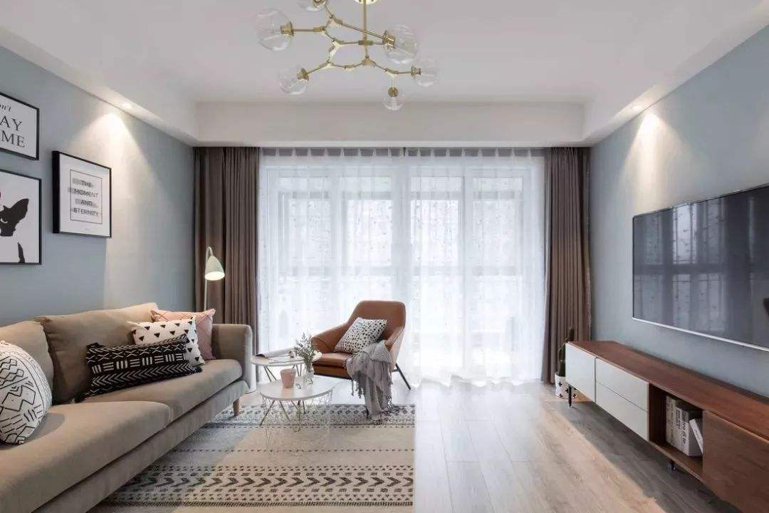 客厅窗帘选什么材质