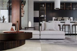 【中山信鸿装饰】中山优雅翠园现代风格645平米装修效果图案例