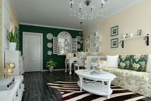 【蓝迪装饰】小清新的简约家居 田园风格卧室装修