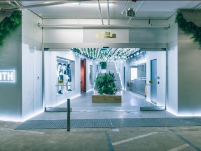 180平米现代风格鞋店装修案例