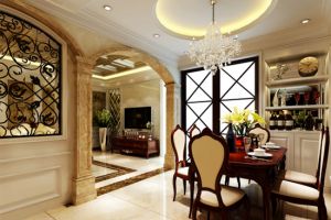 【蓝迪装饰】欧式古典风格餐厅特点  欧式餐厅装修注意事项