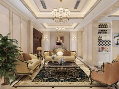 新光村别墅280平欧式风格