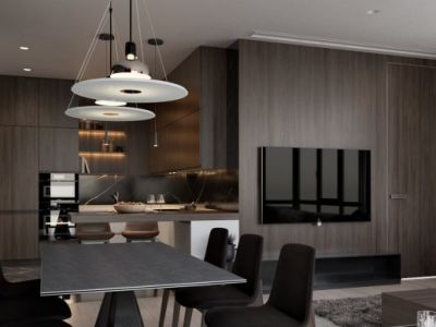 天麒华庭130平方米装修案例|西宁齐家典尚