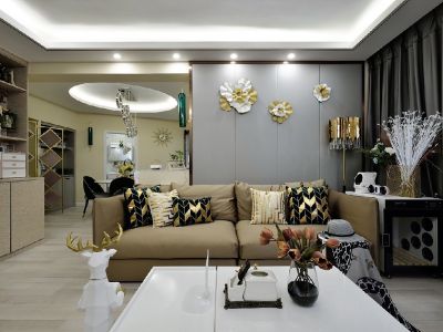 润和天地100平港式装修案例