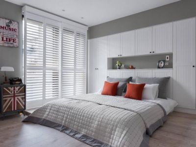 渭南政和苑126平米三居室北欧风格装修案例