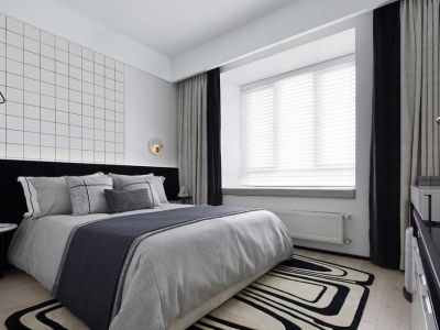 光运丽都佳苑128平米三居室现代简约装修案例