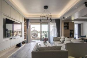 渭南峰光无限装饰-威力阳光99平米三居室现代简约风格效果图