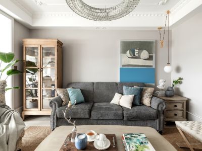 中海·寰宇天下145平米三居室美式风格装修设计案例