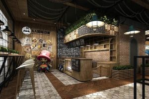 【无锡金点子装饰】海贼王主题餐厅装修设计 让你尽情享受海贼王风情