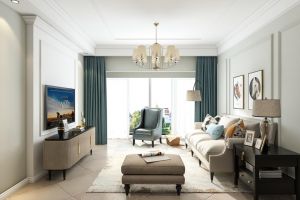 渭南峰光无限装饰-光运雲府113平米三居室现代简约风格效果图