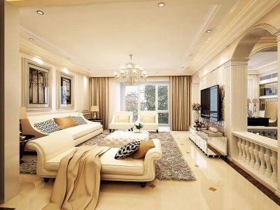 首信汇93平米欧式风格设计案例