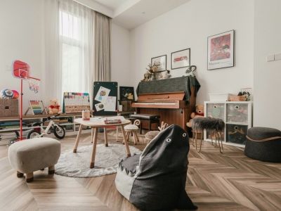 香海金鼎复式北欧风格装修案例