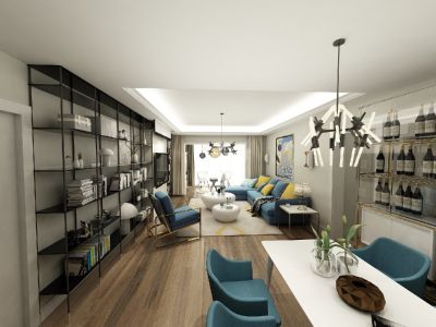 三鼎春天现代额风格装修案例