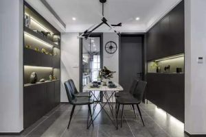 渭南峰光无限装饰-曦和公馆127平米三居室现代简约风格效果图