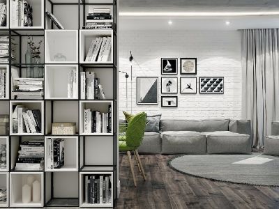 菁英嘉座现代风格40平米小户型装修案例