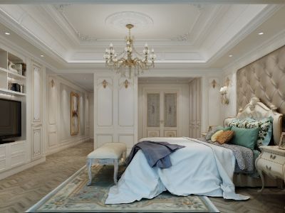 中交锦绣雅郡欧式豪华风格装修案例