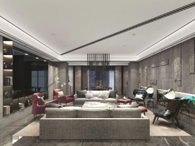 惠景园现代风格装修案例