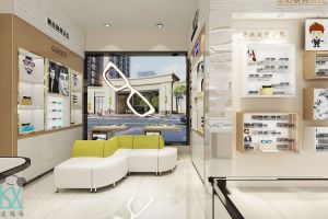 【昆明凌视讯】昆明眼镜店这样装修设计，生意肯定不会差