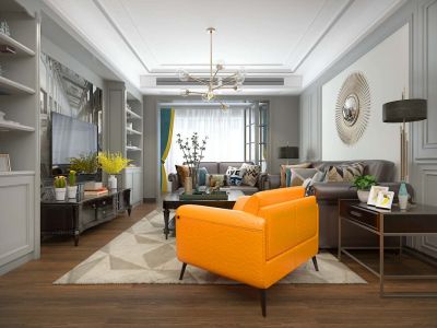 郧阳国际园160平米新古典风格装修案例