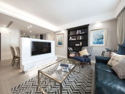 保利领秀前城混搭风格装修案例